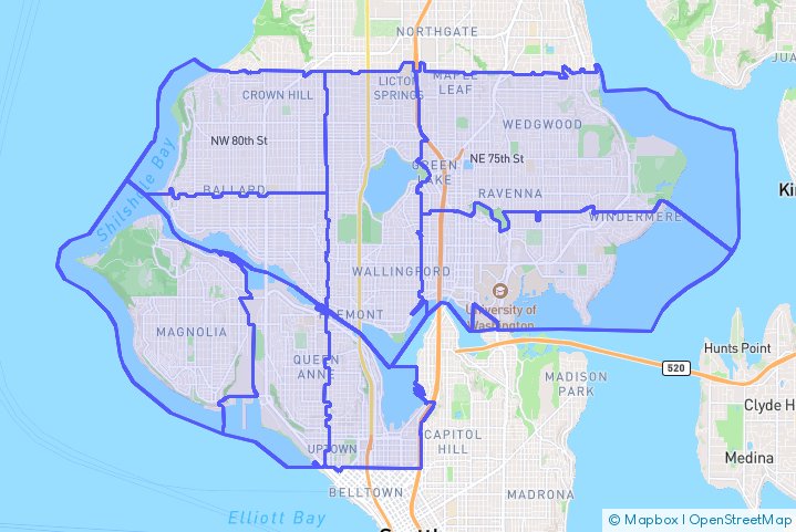 Service Area Map