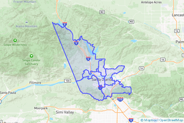 Service Area Map