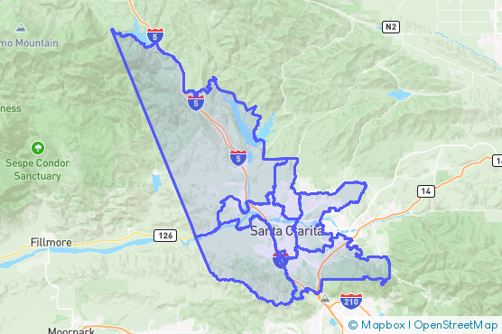 Service Area Map