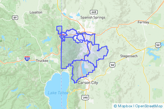 Service Area Map