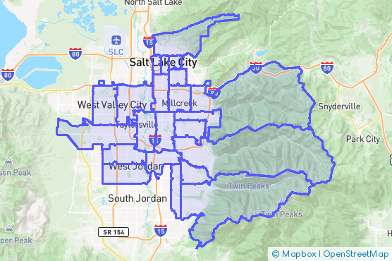 Service Area Map