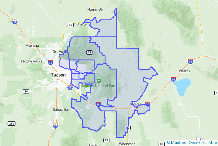 Service Area Map