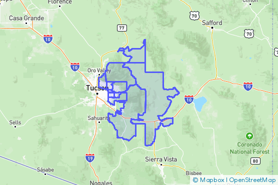 Service Area Map