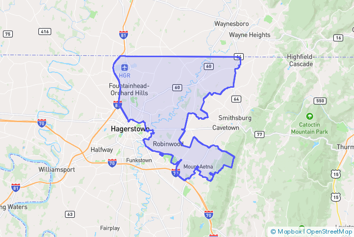 Service Area Map