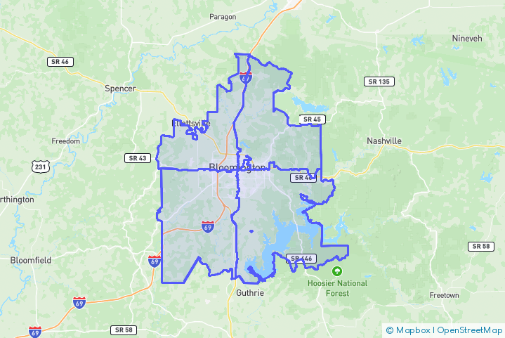 Service Area Map