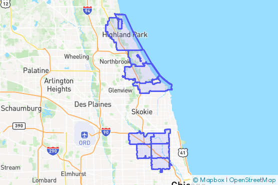 Service Area Map