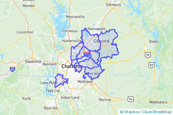 Service Area Map