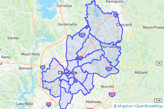 Service Area Map