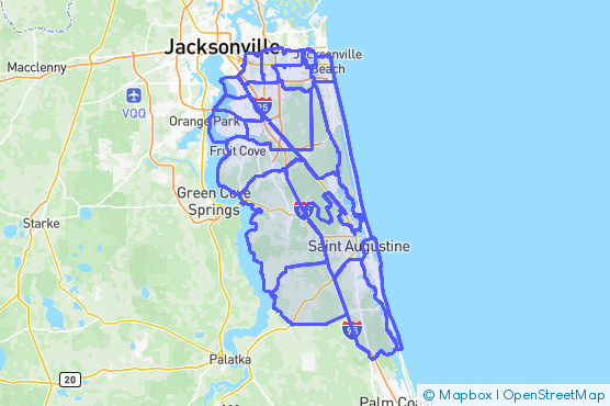 Service Area Map