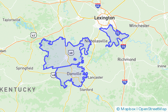 Service Area Map