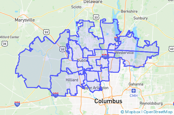 Service Area Map