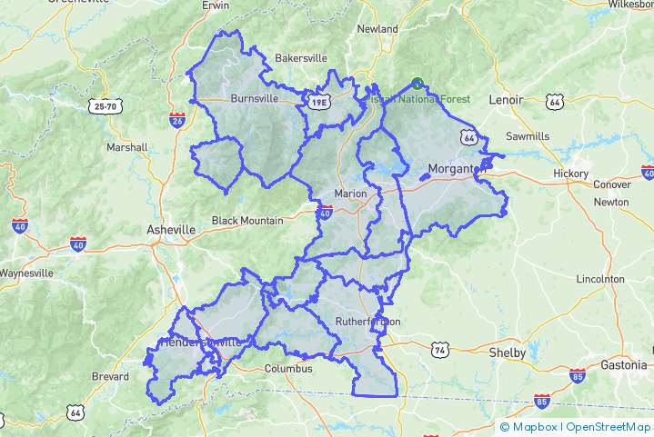Service Area Map