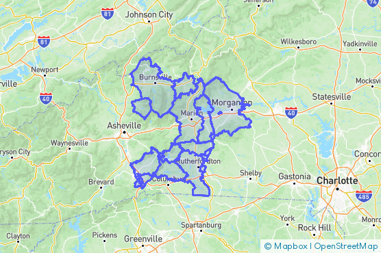 Service Area Map