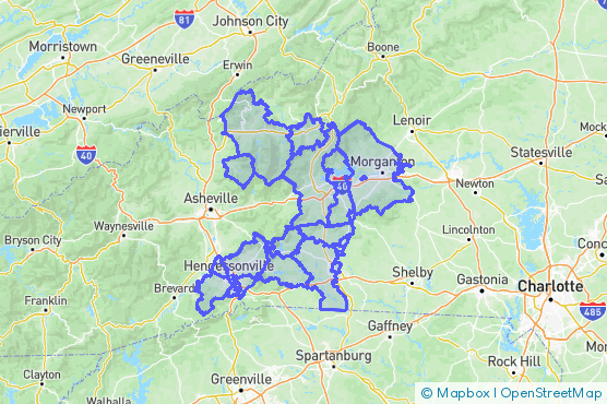 Service Area Map