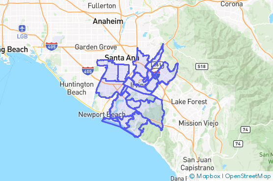 Service Area Map