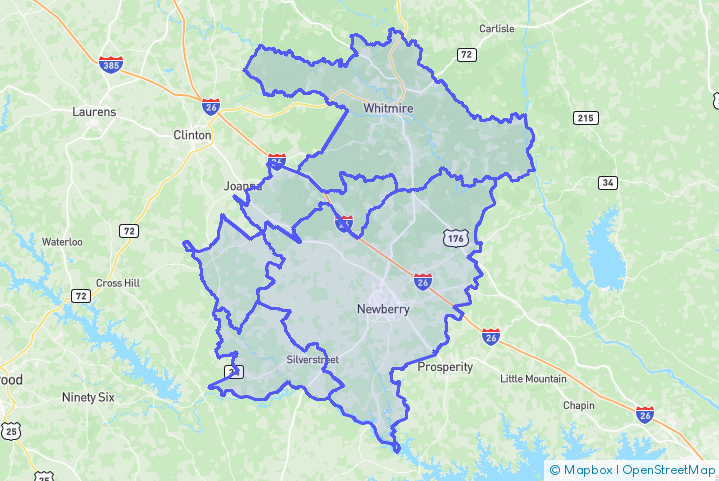 Service Area Map