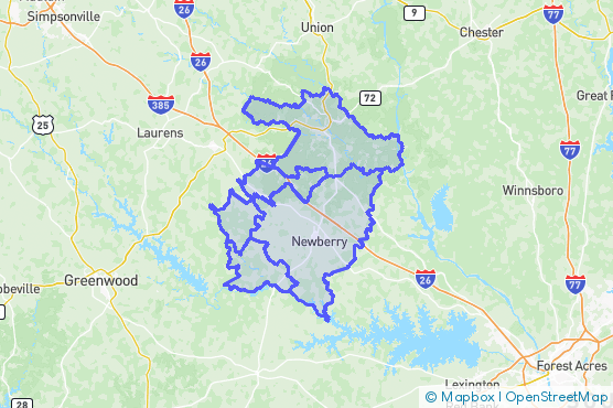 Service Area Map