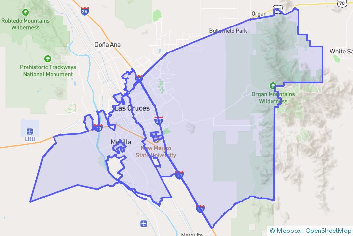 Service Area Map