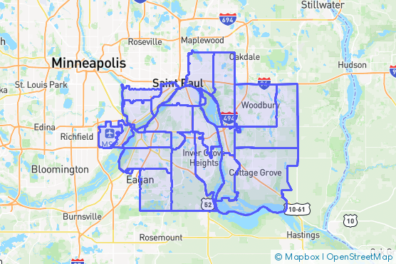 Service Area Map