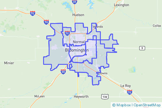 Service Area Map