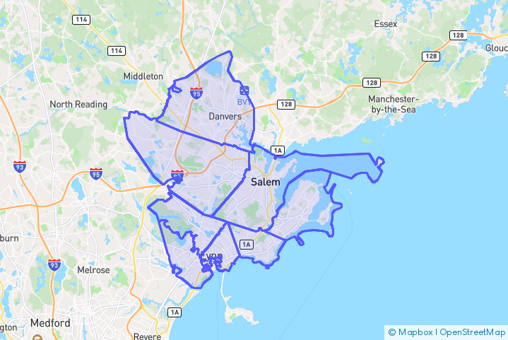 Service Area Map