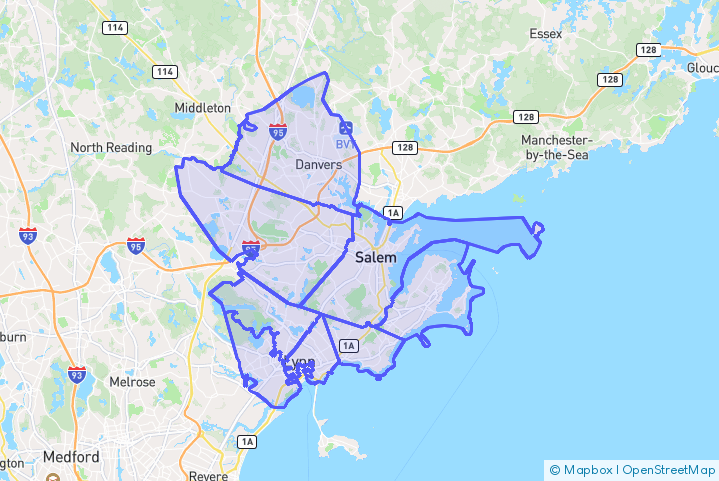 Service Area Map