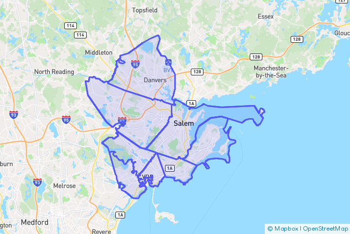 Service Area Map