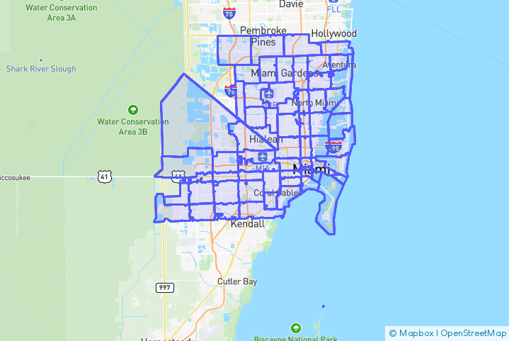 Service Area Map
