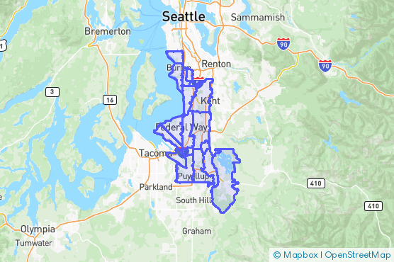 Service Area Map