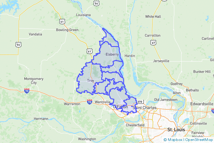 Service Area Map