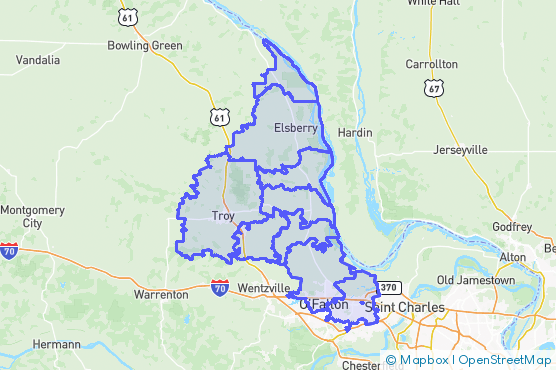 Service Area Map