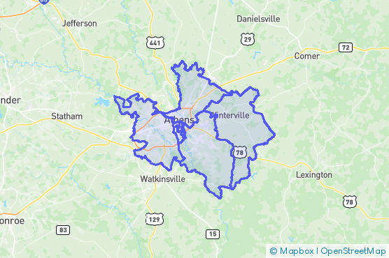 Service Area Map