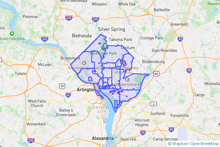 Service Area Map