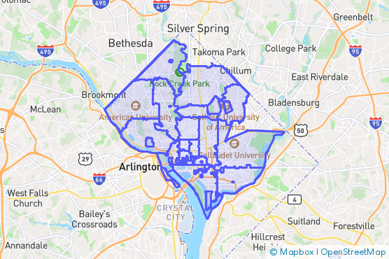 Service Area Map