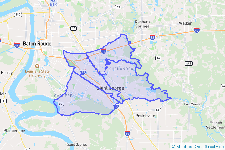 Service Area Map