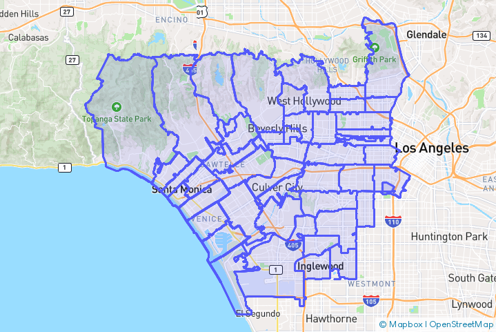 Service Area Map