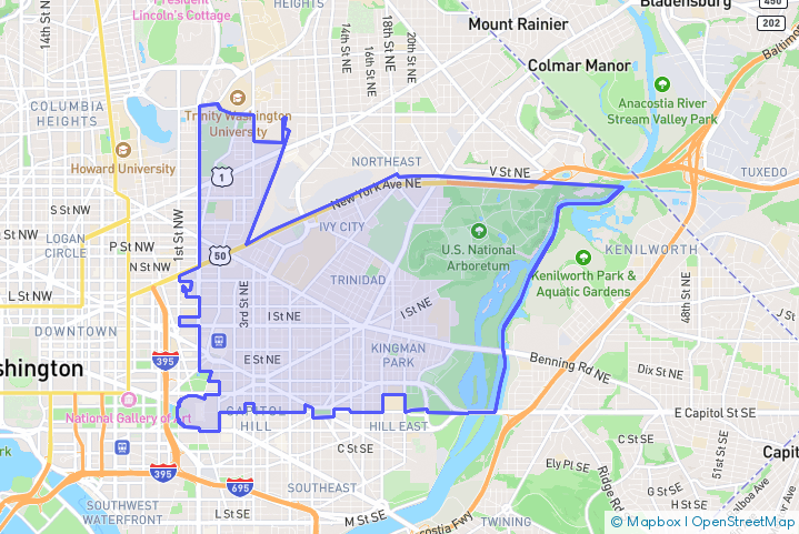 Service Area Map