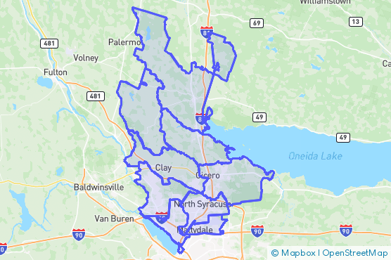 Service Area Map
