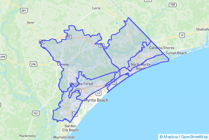 Service Area Map