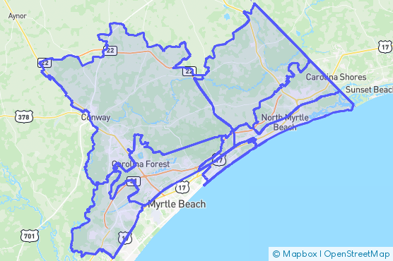 Service Area Map