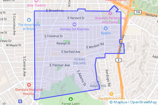 Service Area Map