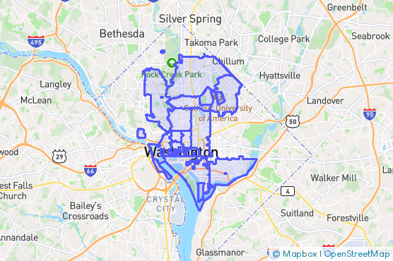 Service Area Map