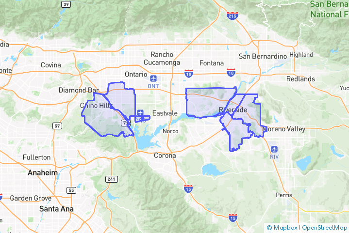 Service Area Map