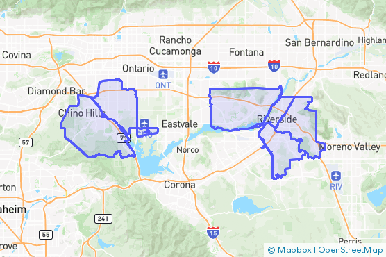 Service Area Map