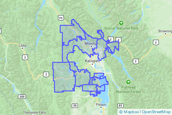 Service Area Map