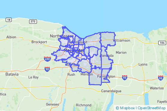 Service Area Map