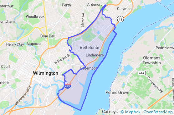Service Area Map