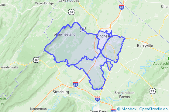 Service Area Map
