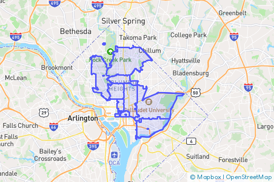 Service Area Map