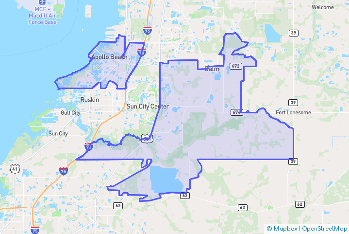 Service Area Map